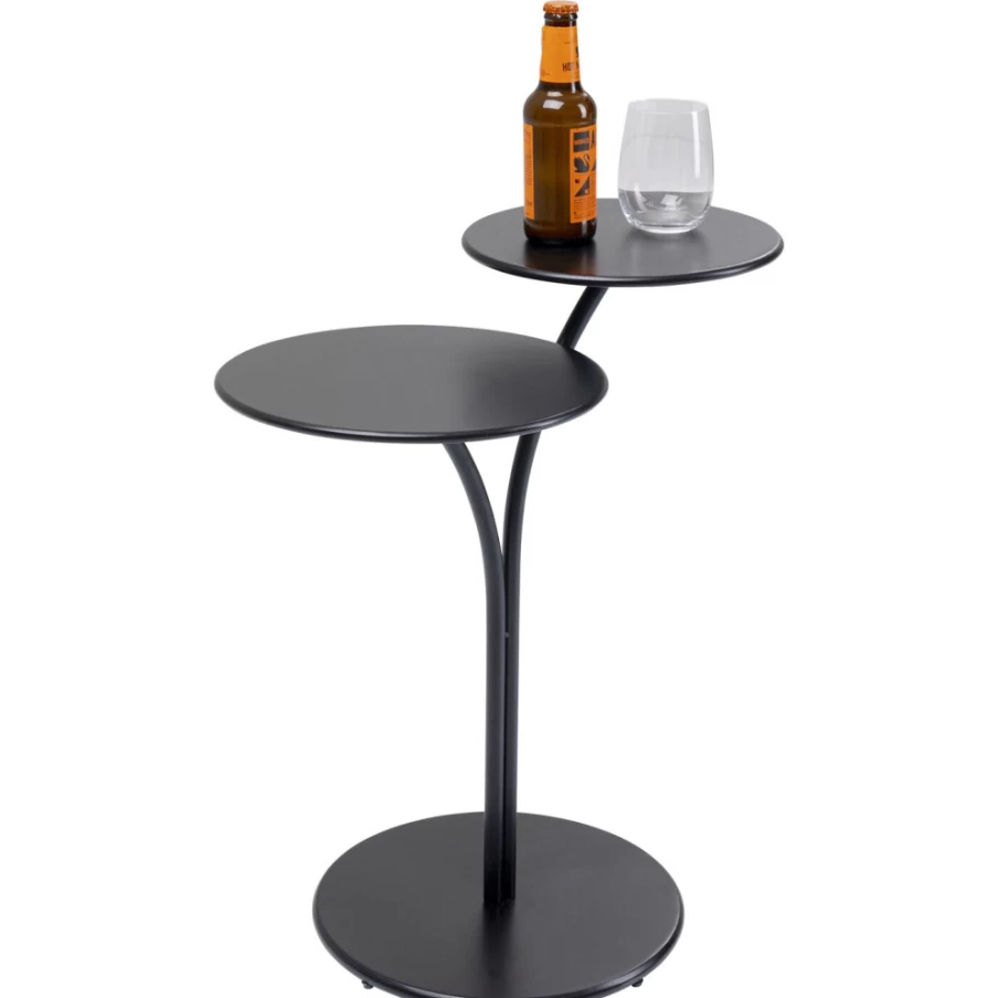 KARE Design Modern Side Table Sinja - 51x33cm Small Nightstand, Bedside End Table for Living Room & Bedroom