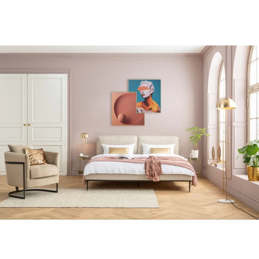 KARE Design Modern Framed Wall Art Set of 2 - Premium Picture Frames for Home Decor