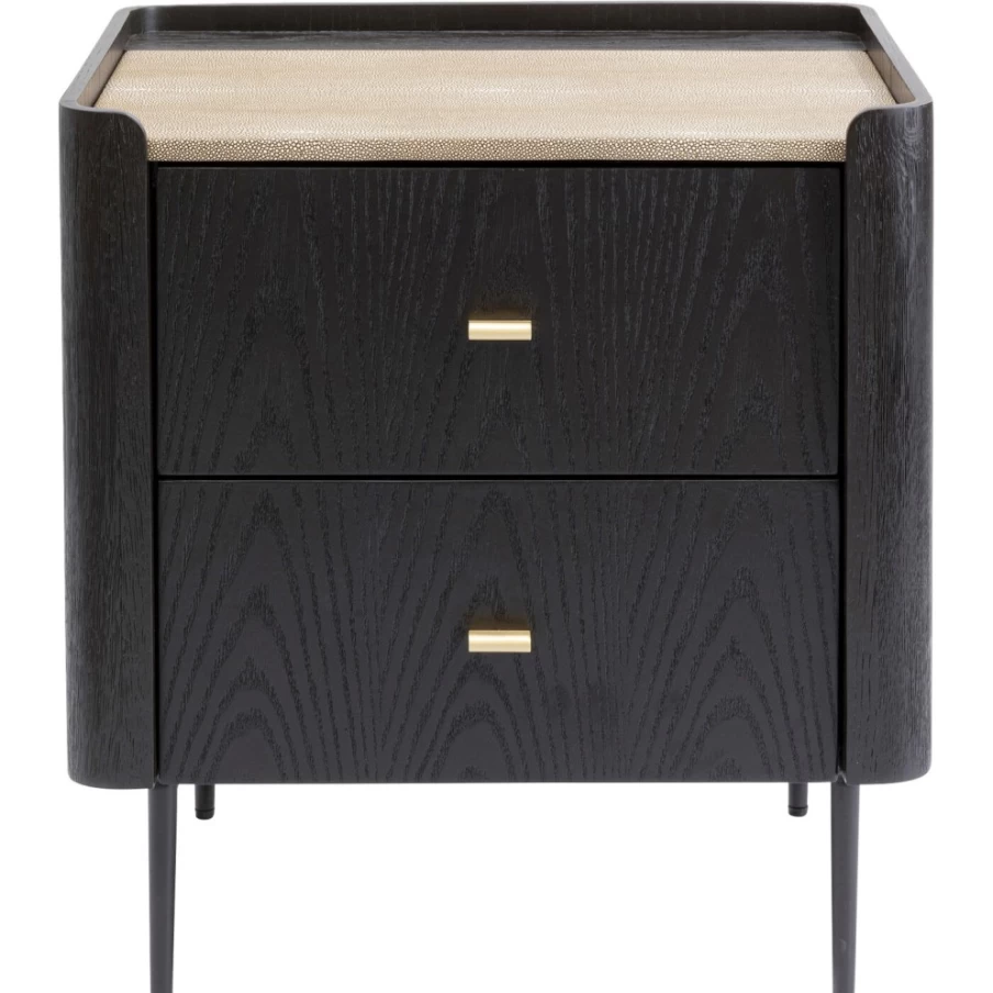 KARE Design Milano Small Dresser - Modern Compact Chest of Drawers for Bedroom Storage