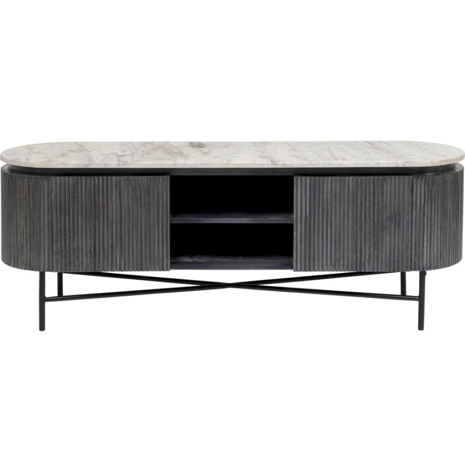 "KARE Design Glenn Modern Lowboard TV Stand for Stylish Living Rooms"