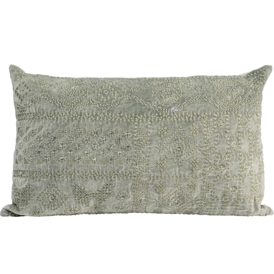 KARE Design Ethnic Pattern Cushion 60x35 cm Decorative Throw Pillow