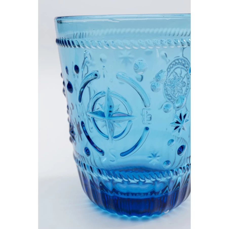 "KARE Design Greece-Inspired 10Cm Tumbler – Stylish Ceramic Cup for Home & Office"