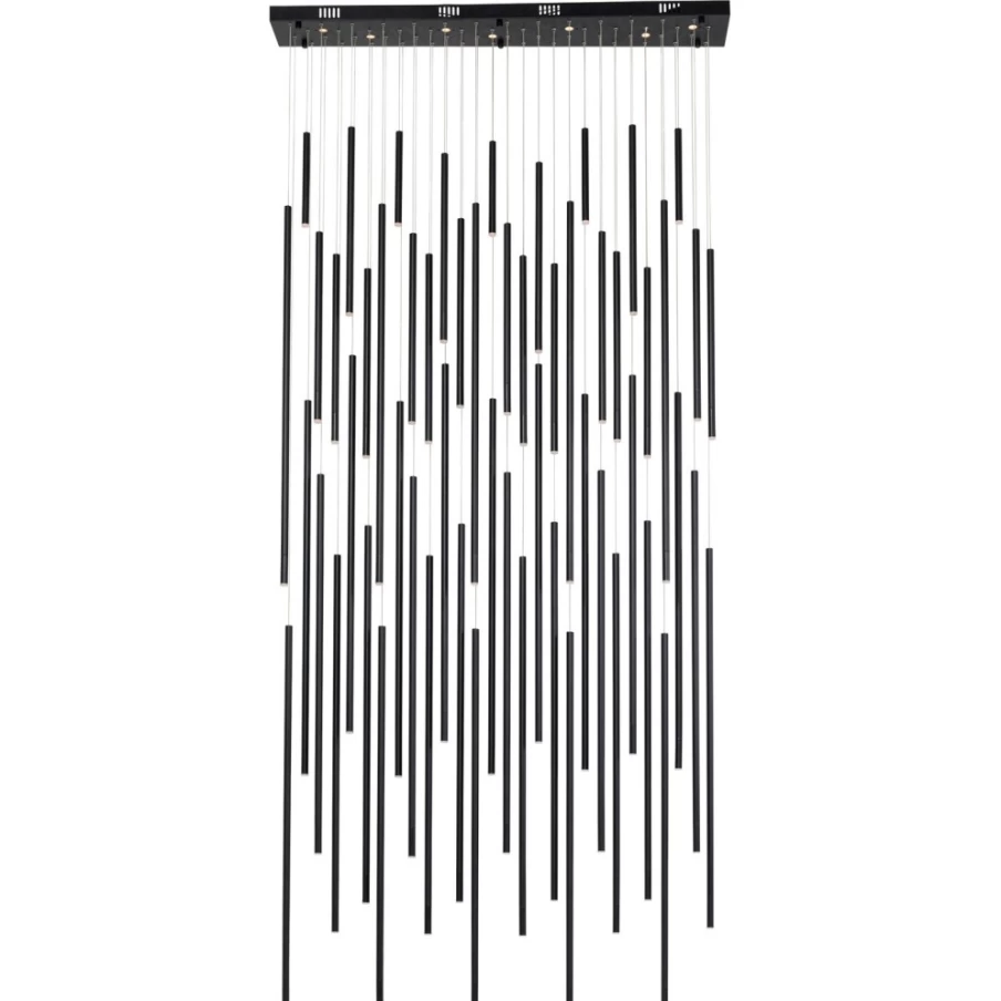 KARE Design Modern Black Matt LED Pendant Lamp - Vegas Deluxe Living Room Lighting