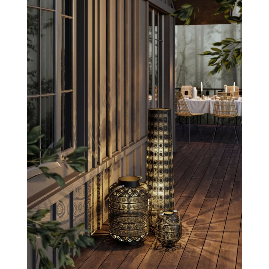 KARE Design Modern Floor Lamp - 58cm Height, Sultans Home Collection, Stylish Living Room Lighting