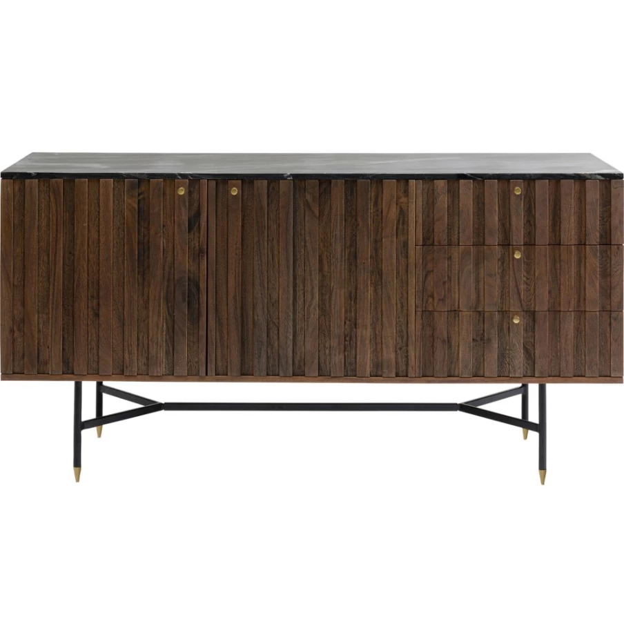 "KARE Design Modern Sideboard Apiano - Stylish Storage Cabinet for Living Room"