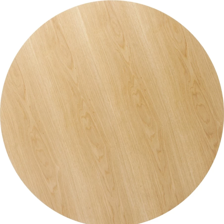 KARE Design Round Oak Table Top 120cm - Modern Dining Table Invitation Style