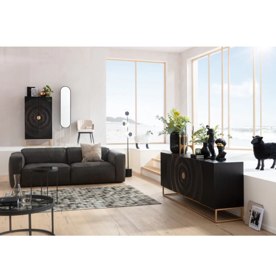 KARE Design Bathilde Black 48Cm Decorative Figurine Modern Home Decor Statue