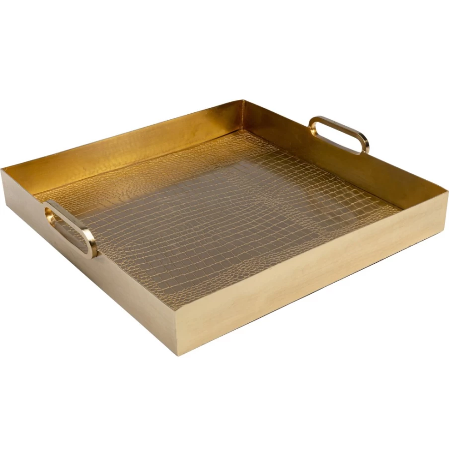 KARE Design Serpente Tray 42x41 cm Modern Decorative Serving Tray
