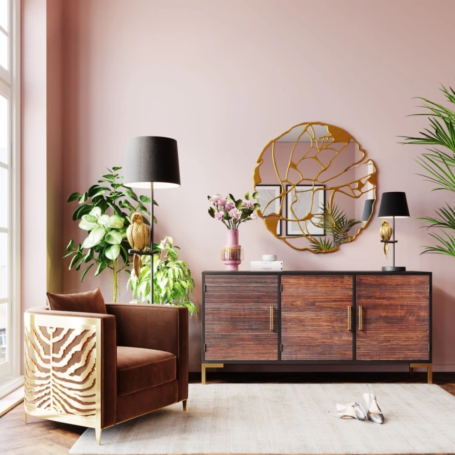 "KARE Design Matteo Brown Modern Armchair – Stylish Comfort for Your Home"