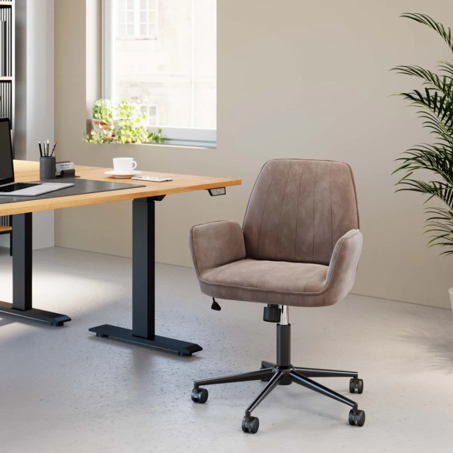 "KARE Design Marisa Grey Ergonomic Office Chair – Premium Comfort & Style"