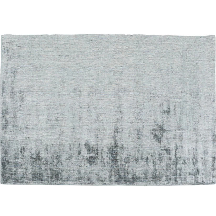 "KARE Design Glimmer Blue Area Rug 170x240 cm – Modern Plush Carpet for Living Room"