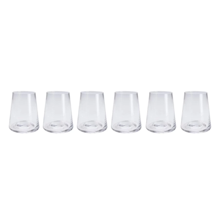 KARE Design Modern Tumbler Riffle - Stylish & Functional Drinking Glass for Home & Office