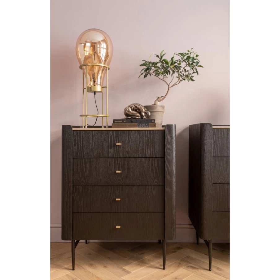KARE Design Milano Dresser 80cm Wide 100cm High Modern Chest of Drawers