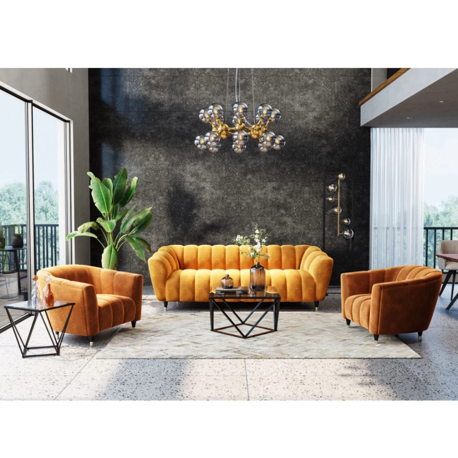 KARE Design Modern Cristallo Black Glass Coffee Table 80x80cm Square Living Room Center Table