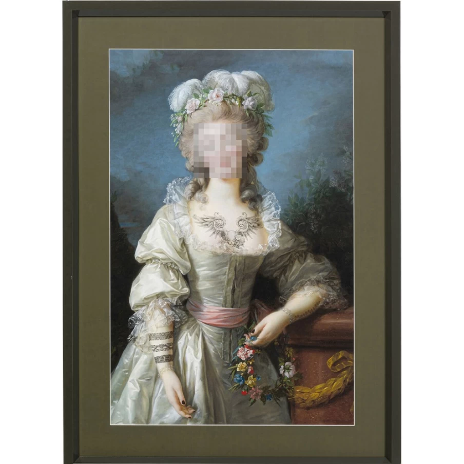 "KARE Design Modern Picture Frame - Incognito Countess Style - 82x112cm Wall Art Display"