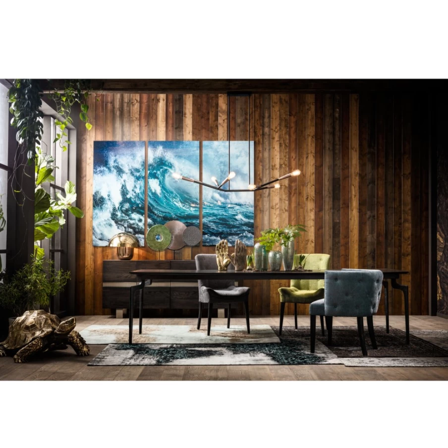 KARE Design Monte Carlo Sette Copper Pendant Light - Modern Hanging Lamp for Dining Room & Kitchen