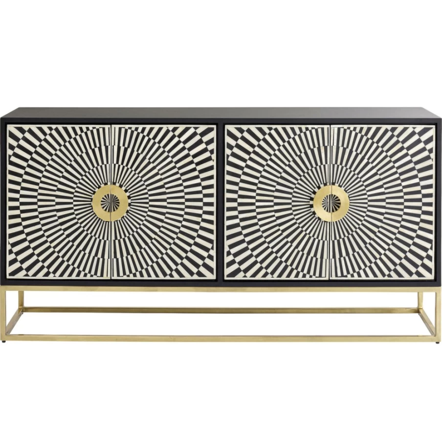 KARE Design Modern Electro Sideboard - Stylish Storage Cabinet for Living Room
