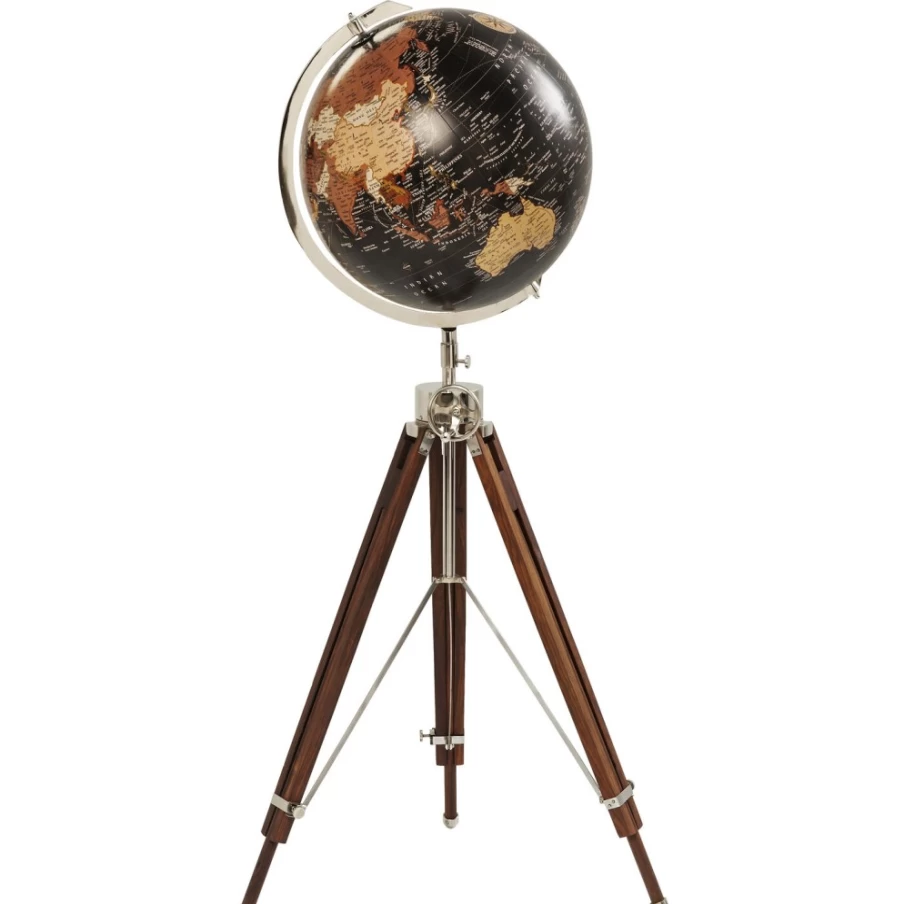 "KARE Design Modern Black Deco Globe Earth - Stylish Home Decor"