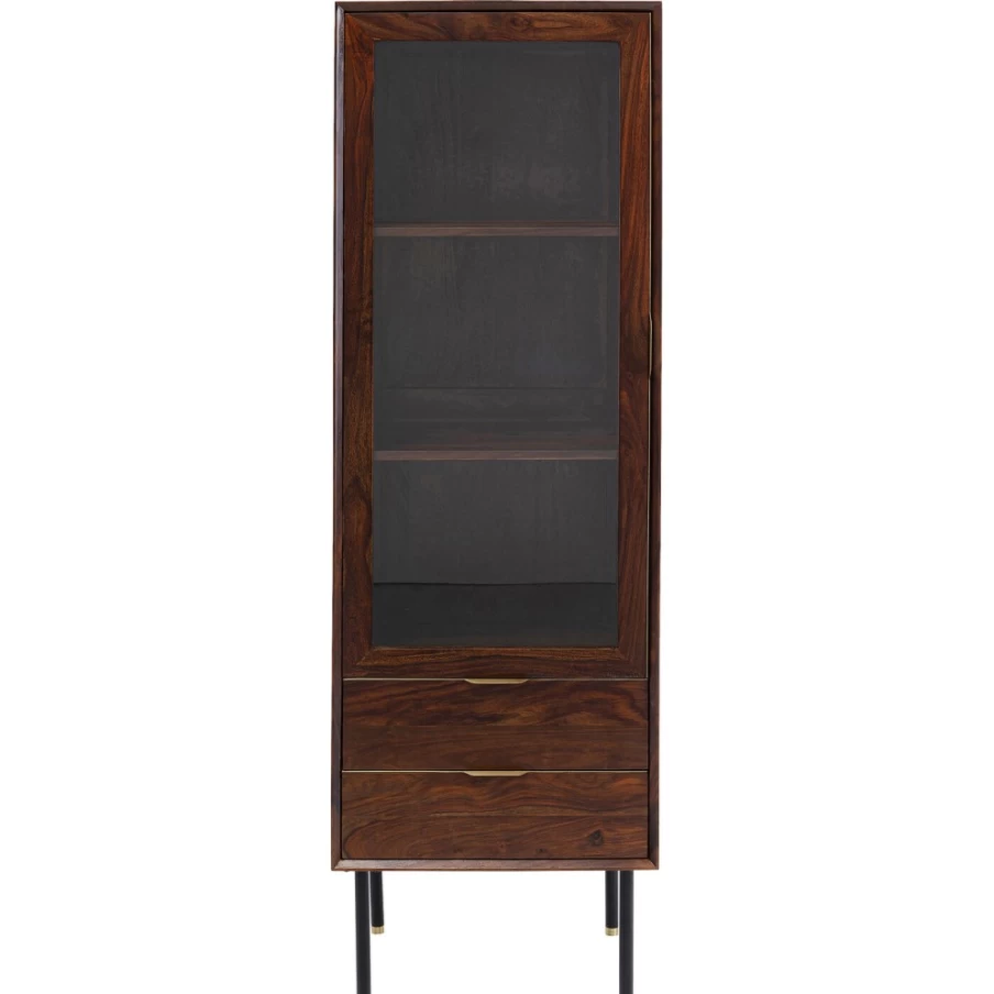 "KARE Design Ravello Glass Display Cabinet 170x55cm Modern Showcase Shelf"
