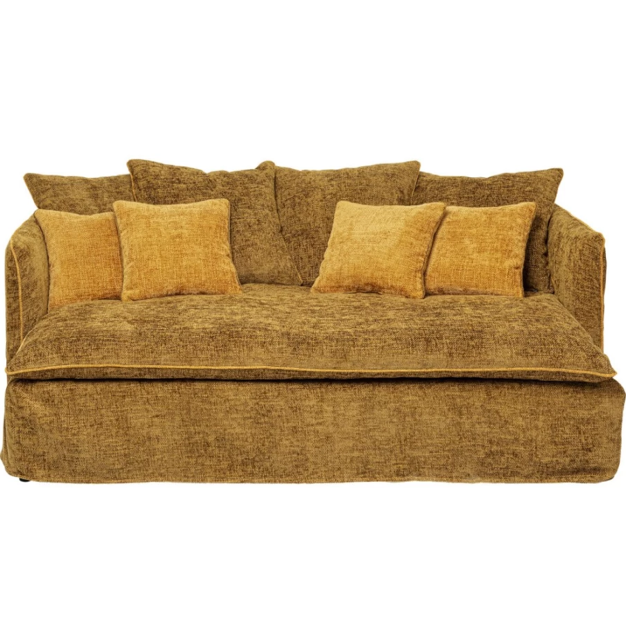 KARE Design Bohemian Curry 230cm Big Sofa for Modern Living Room