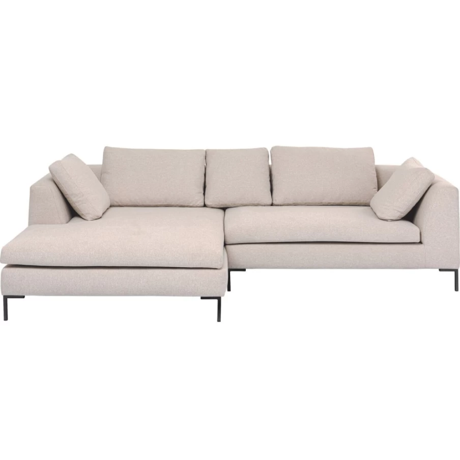 "KARE Design Gianni Cream Left Corner Sofa – Modern Luxury Sectional for Living Room"