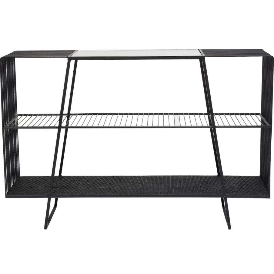 "KARE Design Modern Console Table with Mesh Detailing – Stylish Entryway Furniture"