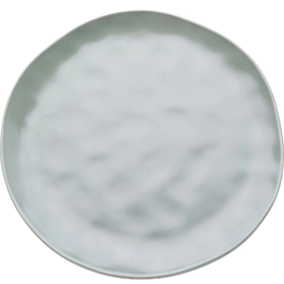 "KARE Design Organic Sage Decorative Plate 26cm – Stylish Ceramic Dinnerware"