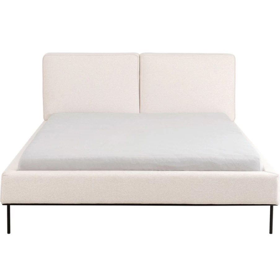 "KARE Design Modern Beige Bed Frame East Side 180x200cm Queen Size"