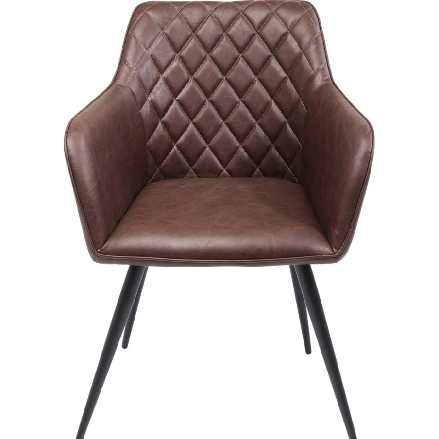 "KARE Design San Remo Modern Armchair with Armrests – Stylish Comfort Chair for Living Room"