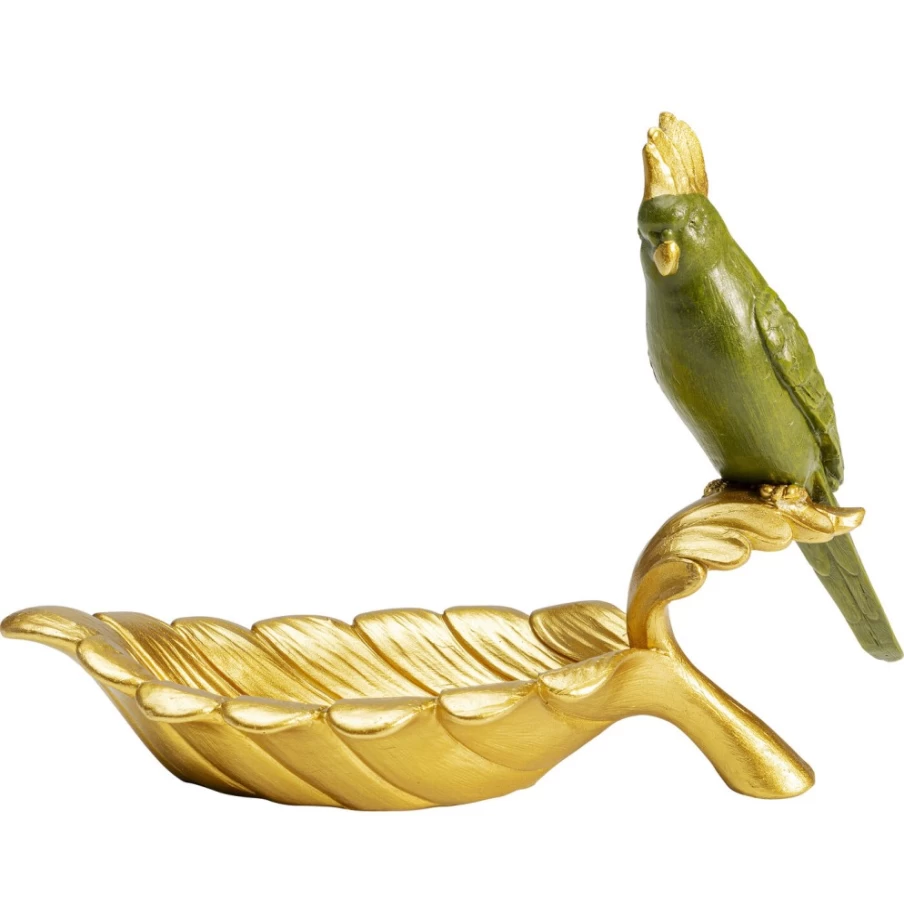 KARE Design Parrot Guard Decorative Bowl 10x21cm for Bird Safety and Stylish Home Decor
