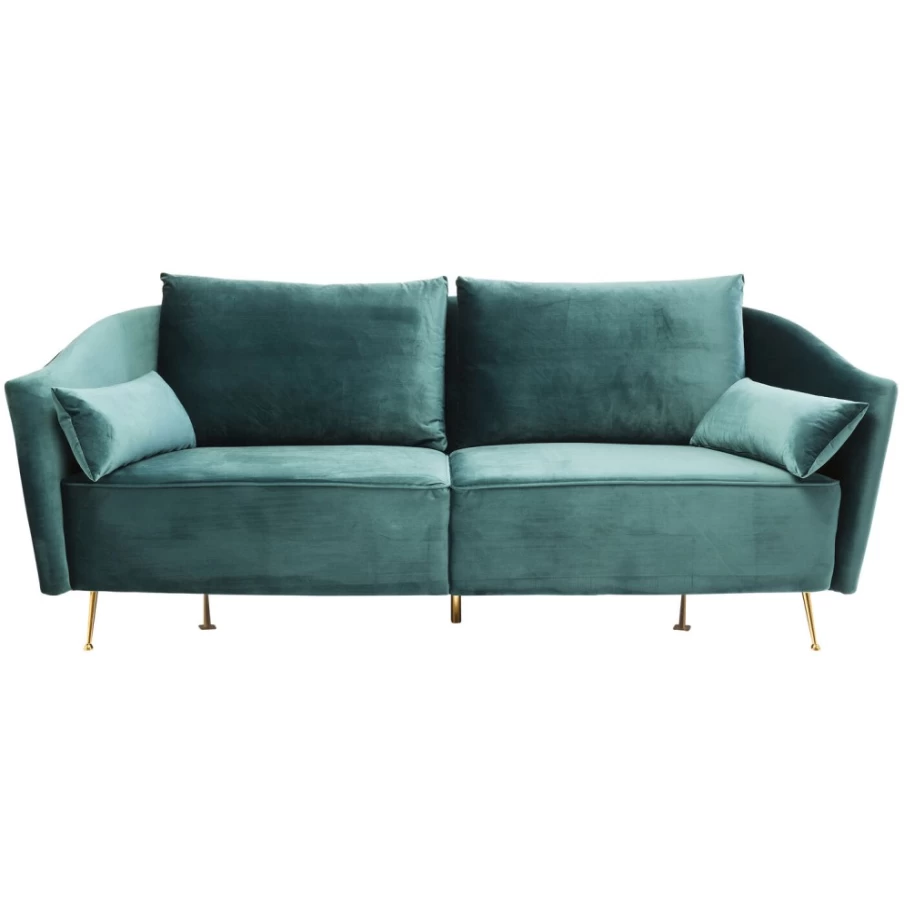 "KARE Design Vegas Forever 3-Seater Sofa in Bluegreen – Modern Luxury Living Room Furniture"
