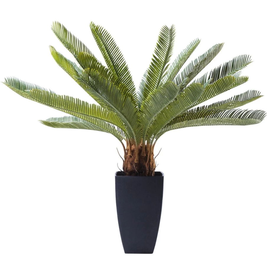 KARE Design Modern Deco Cycas Tree - 78cm Artificial Plant for Home & Office Decor