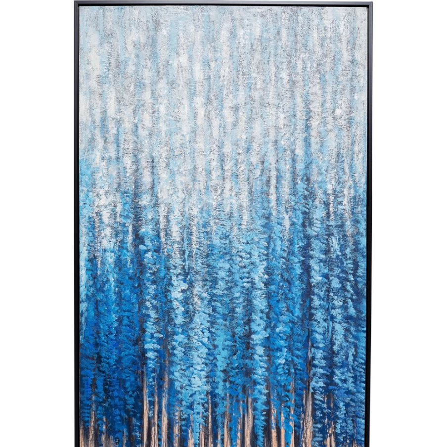 KARE Design Modern Framed Rain Shower Art Print 120x180cm - Bathroom Wall Decor