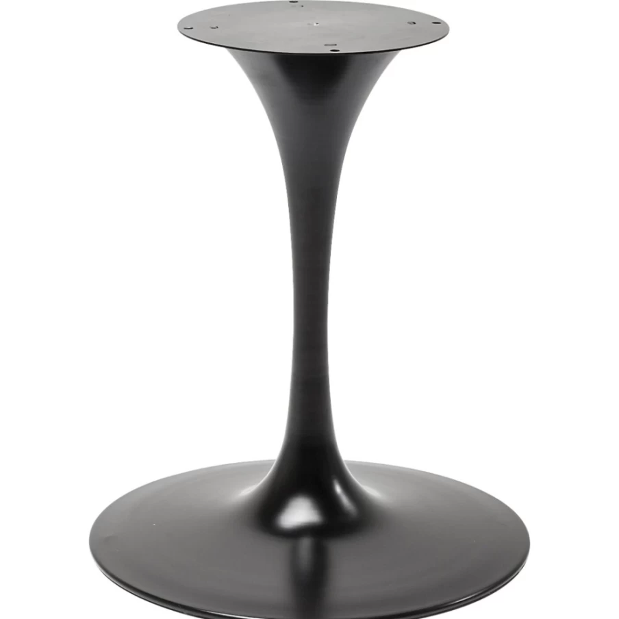 KARE Design Modern Black Table Base Invitation - 60cm Round Dining Table Stand