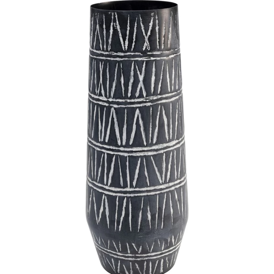 KARE Design Modern Scribble Vase - 43cm Tall Decorative Ceramic Home Decor