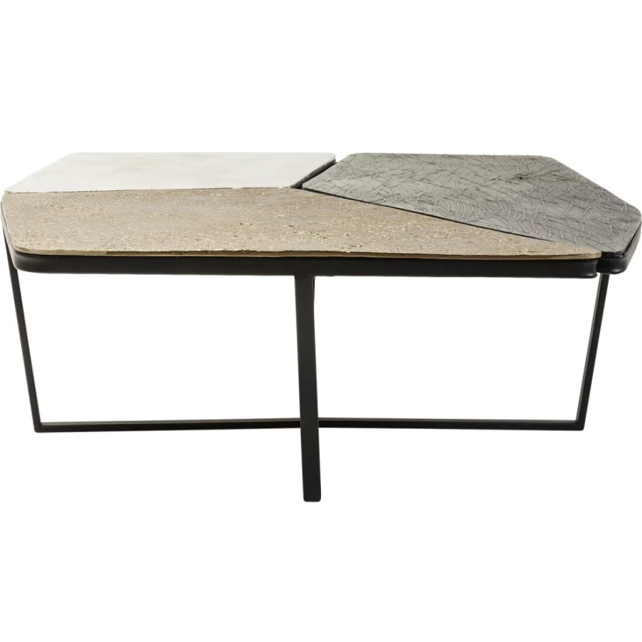 KARE Design Modern Coffee Table Patches 103x102cm Stylish Living Room Furniture