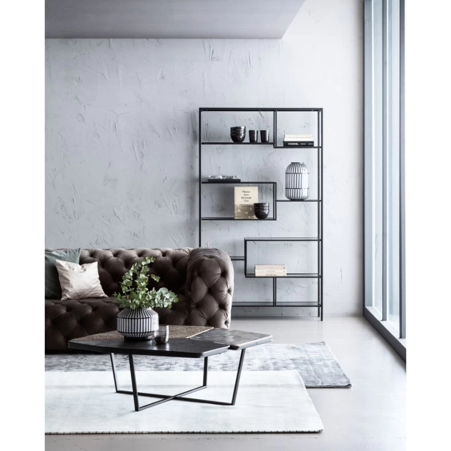 KARE Design Modern Coffee Table Patches 103x102cm Stylish Living Room Furniture