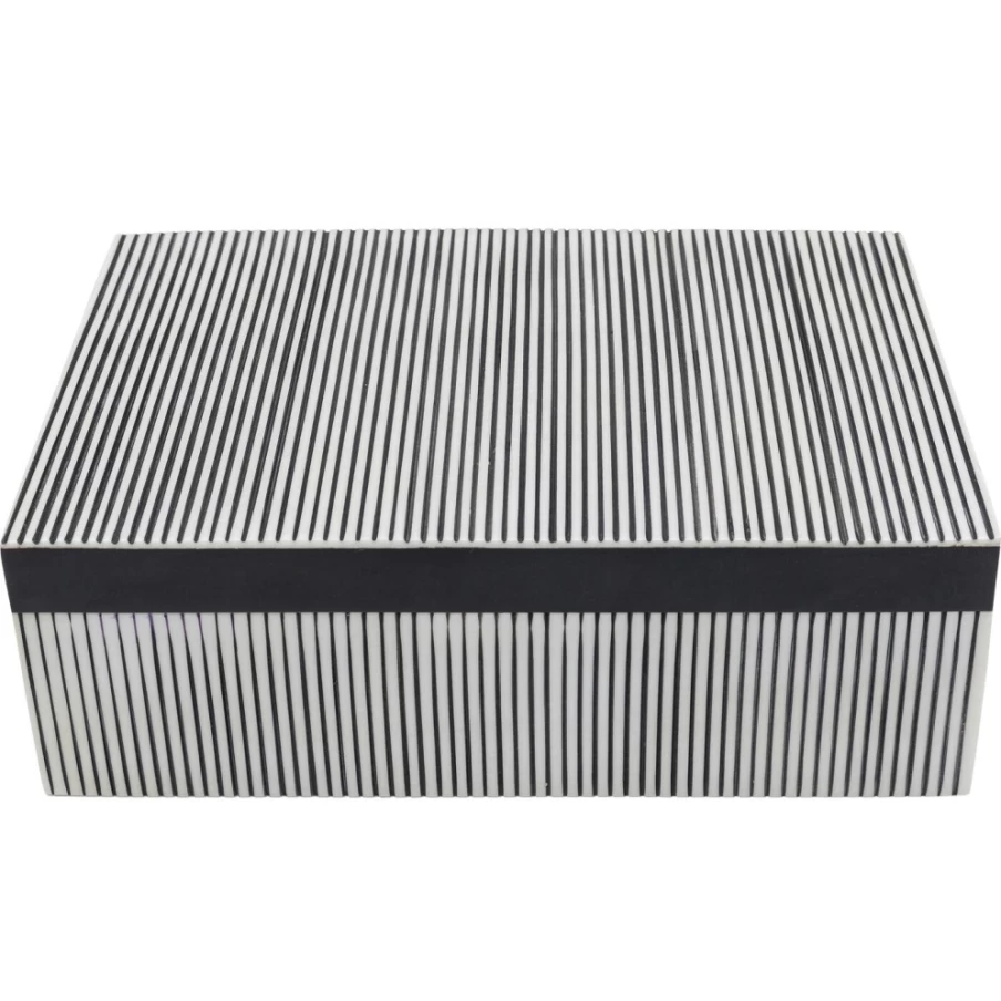 KARE Design Modern Storage Box - 24x8cm Decorative Organizer, Box Plenty Collection