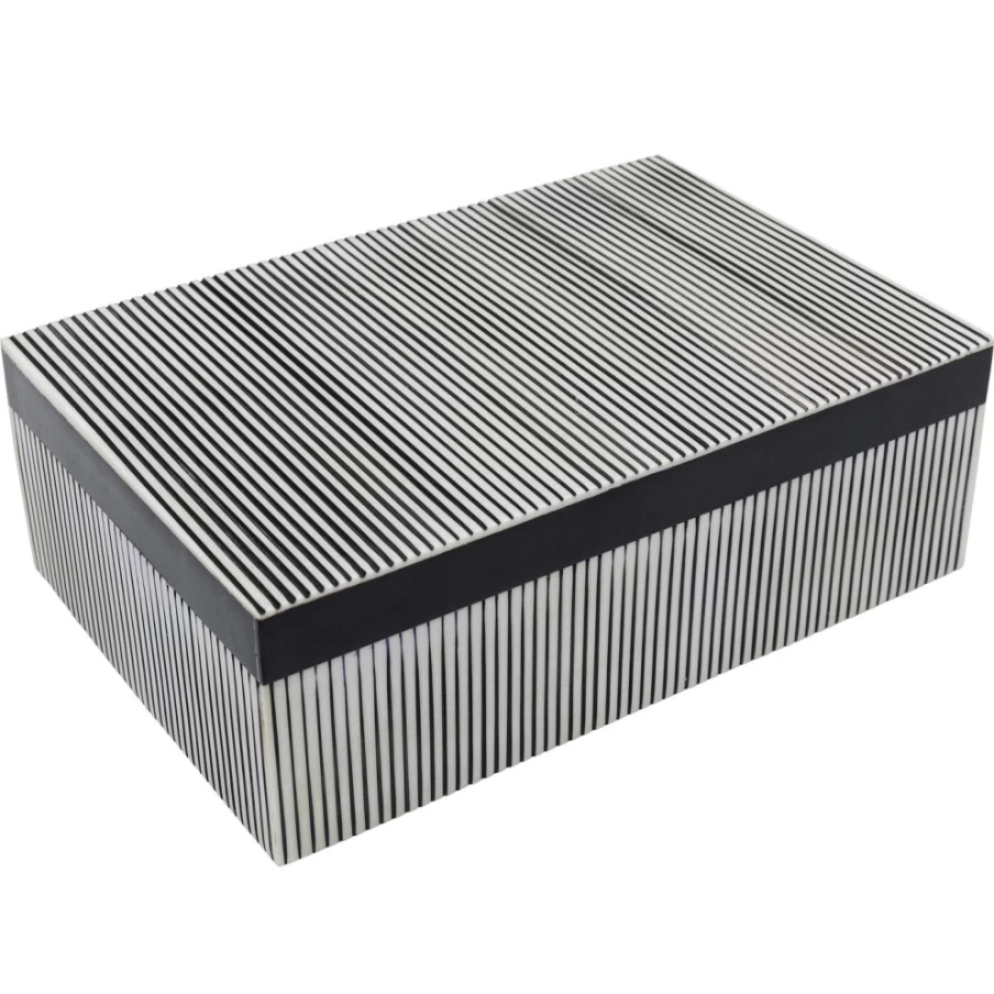 KARE Design Modern Storage Box - 24x8cm Decorative Organizer, Box Plenty Collection