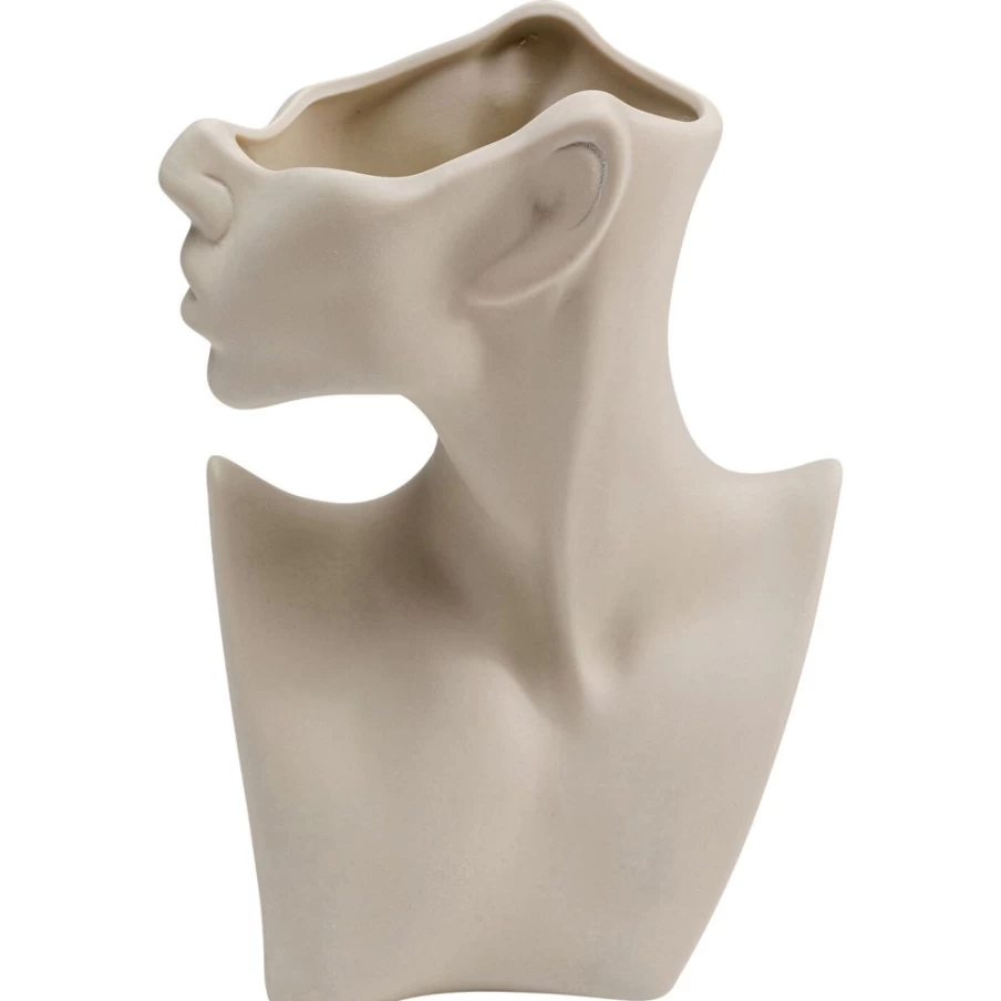 KARE Design Modern Vase - 18cm Handcrafted Body Art Ceramic Home Decor