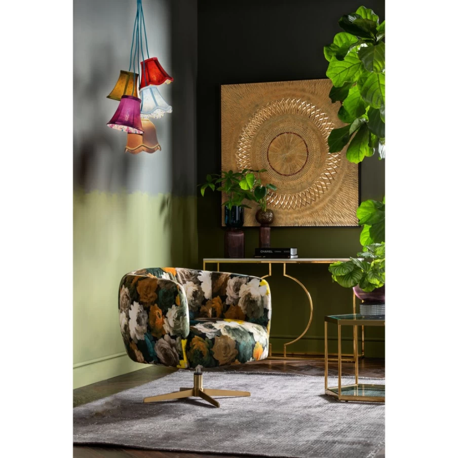 KARE Design Modern Floral Pendant Lamp - Saloon Flowers 5 Lighting for Home Decor