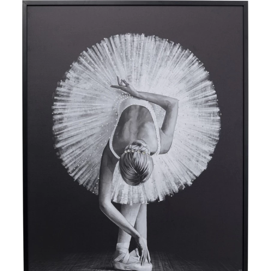 "KARE Design Framed Ballet Art Print - Passion Of Ballet Wall Decor 100x120cm"