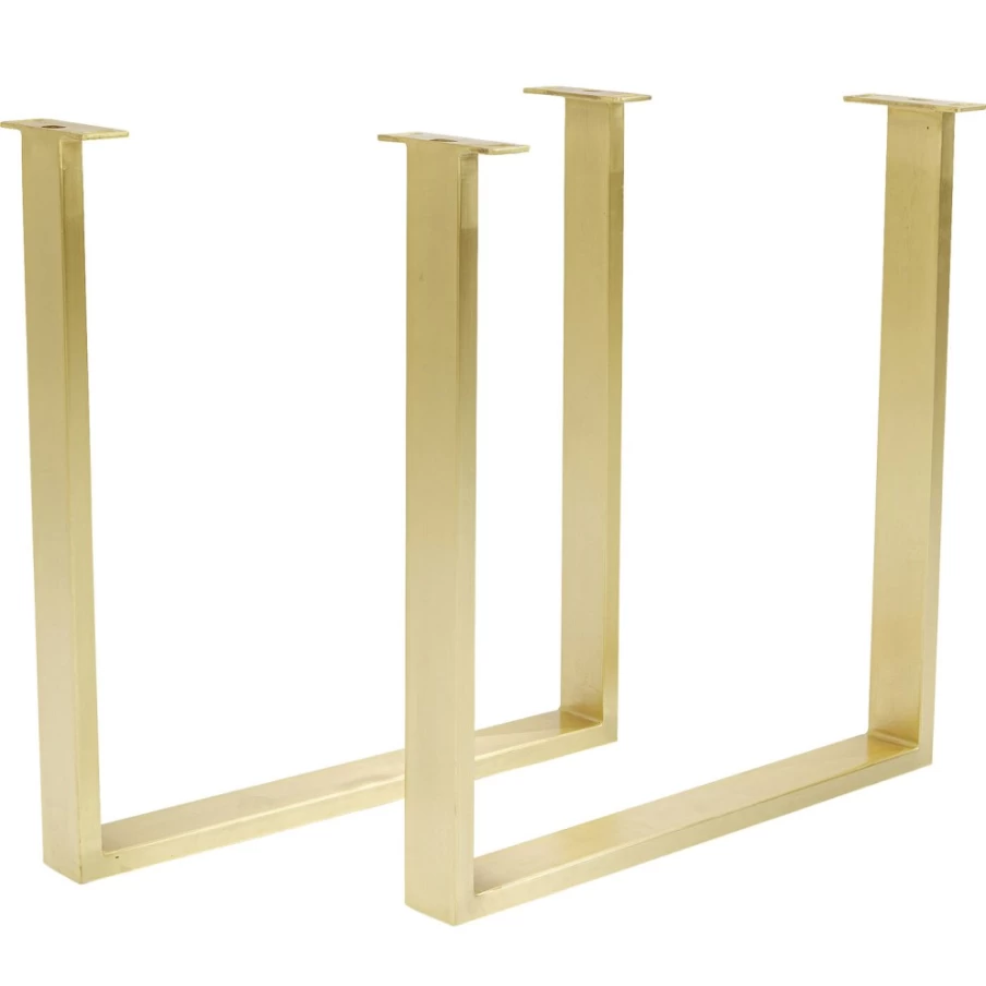 KARE Design Brass Base Tavola Set of 2 - Modern Table Bases
