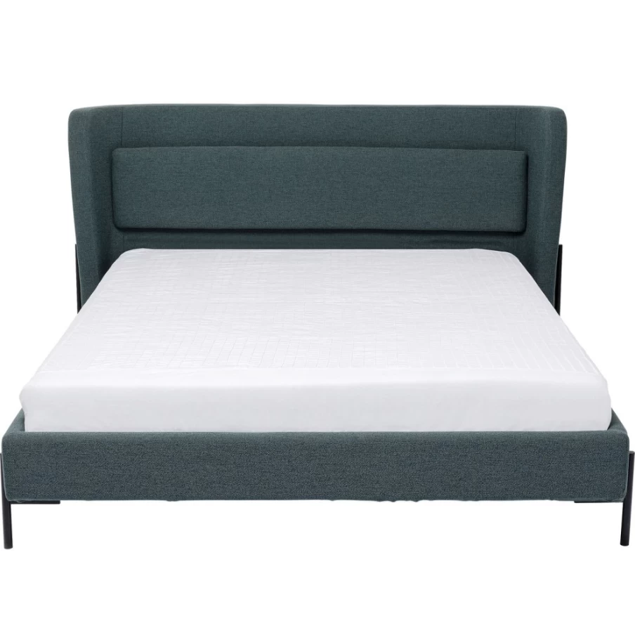 KARE Design Tivoli Green Bed Frame 180x200 cm Modern Scandinavian Style Queen Size