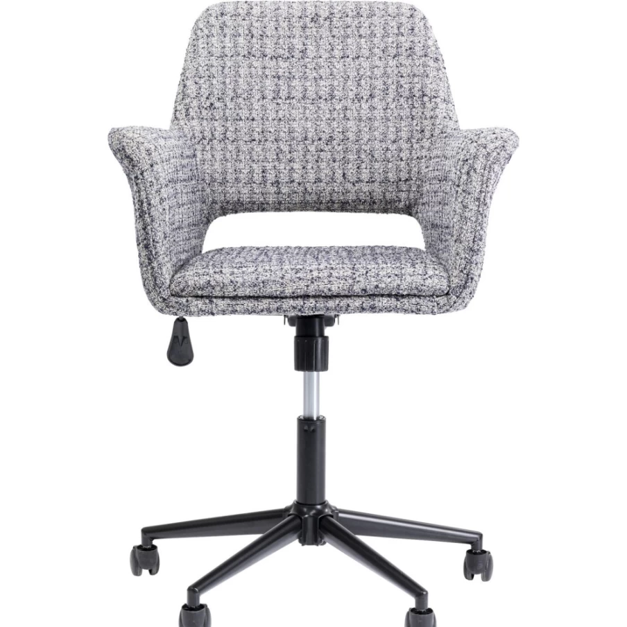 "KARE Design Marianne Grey Modern Office Chair – Ergonomic & Stylish Workspace Seating"