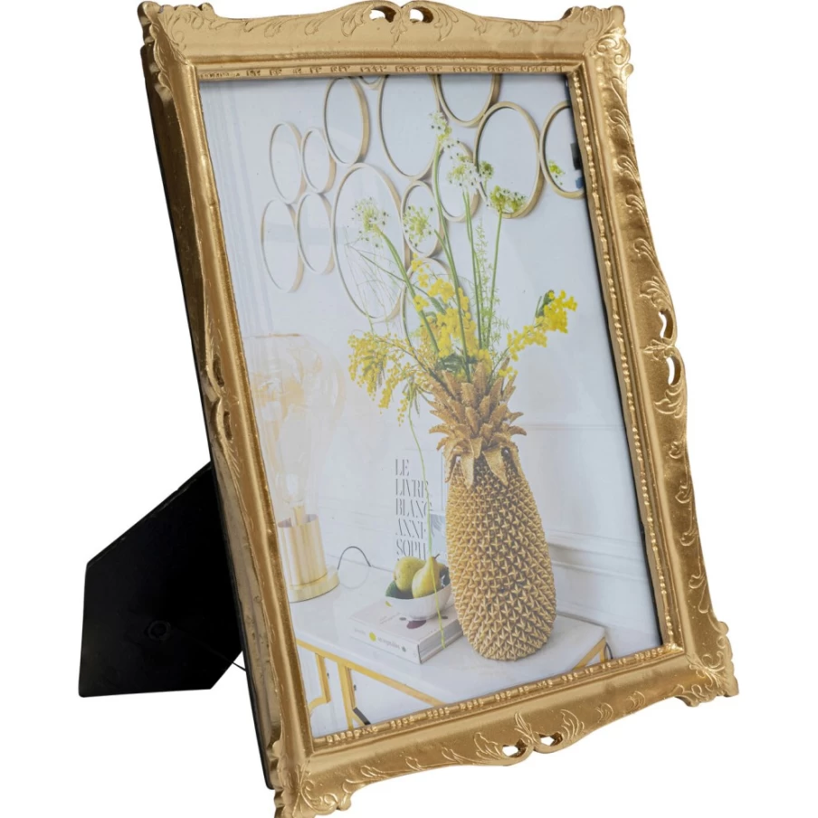 KARE Design Antique Picture Frame 21x26 cm - Vintage Style Wall or Tabletop Photo Display