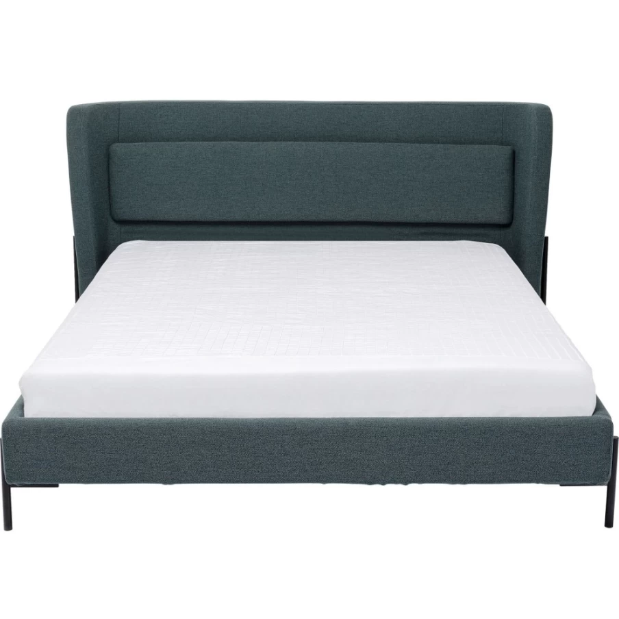 "KARE Design Tivoli Green Bed Frame 160x200 cm - Modern Queen Size Bed"