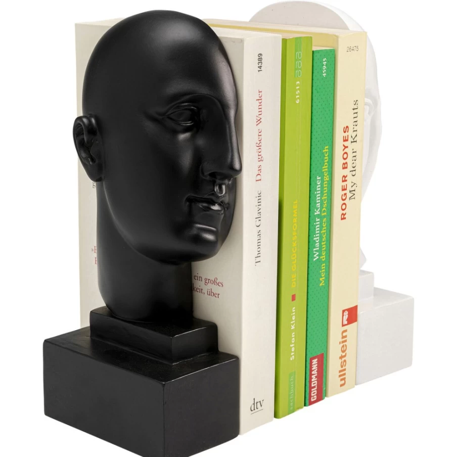 KARE Design Modern Bookend Volto Sleep Set of 2 - Stylish Shelf Organizers