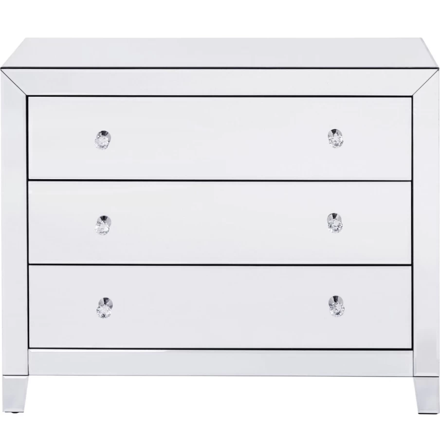 KARE Design Modern Luxury 3-Drawer Dresser - Stylish Storage Cabinet for Bedroom