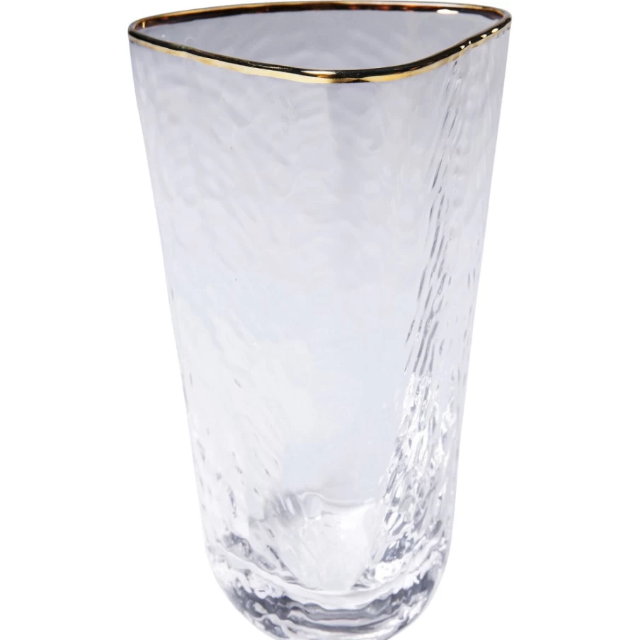 KARE Design Long Drink Glass Hommage - Elegant Highball Tumbler for Cocktails & Beverages